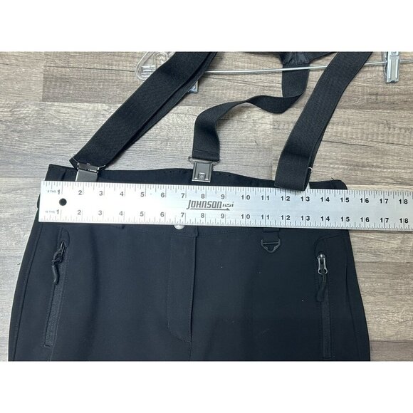 Killtec Ski Snow Pants Women's Size 8 Level 5 Detachable Straps Black Waterproof - Picture 10 of 13